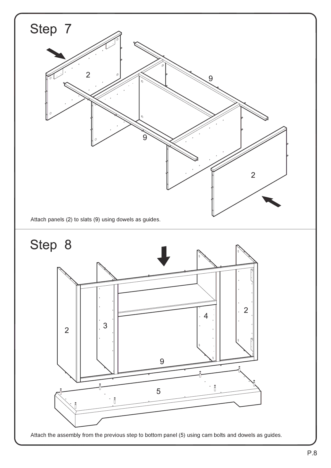 Walker W52C32BL manual 