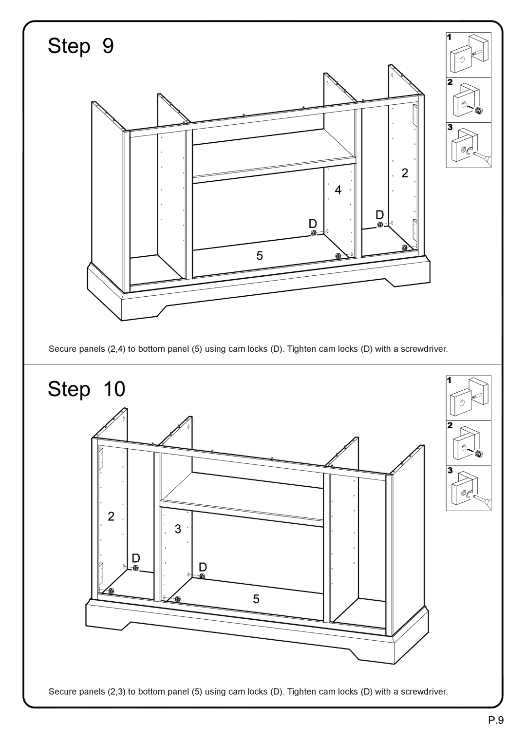 Walker W52C32BL manual 