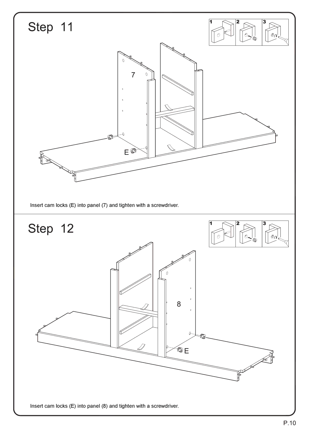 Walker W52C4CTBL manual 