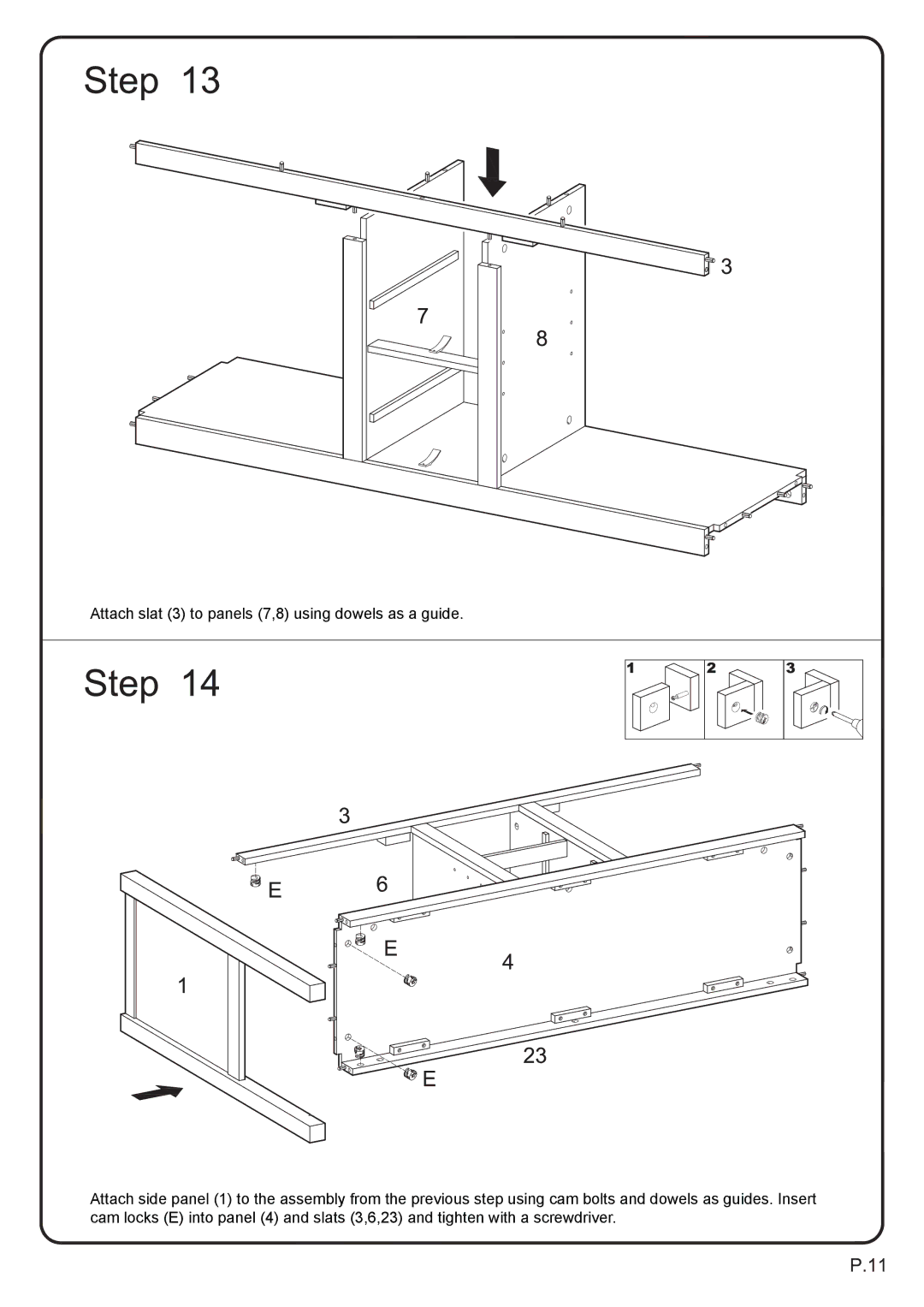 Walker W52C4CTBL manual 