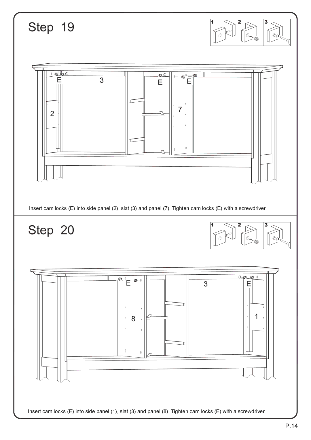 Walker W52C4CTBL manual 