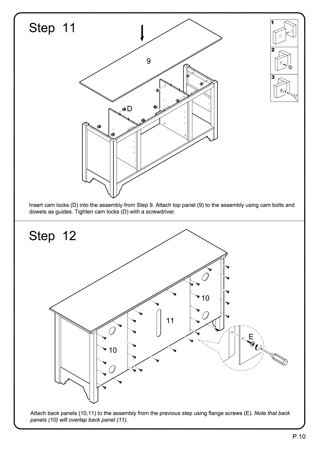 Walker W52C4DOWB, W52C4DOBL manual 