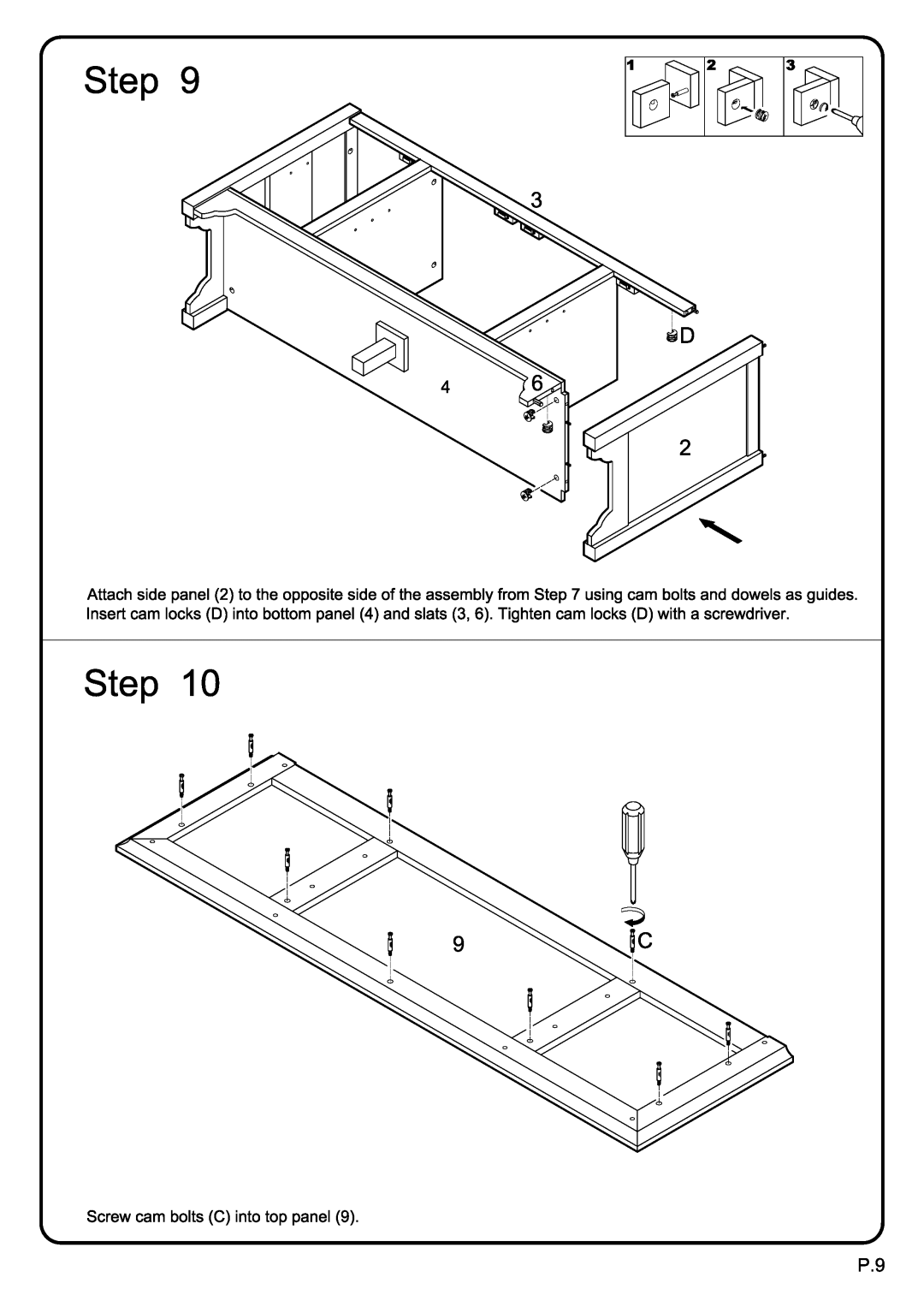 Walker W52C4DOBL, W52C4DOWB manual 