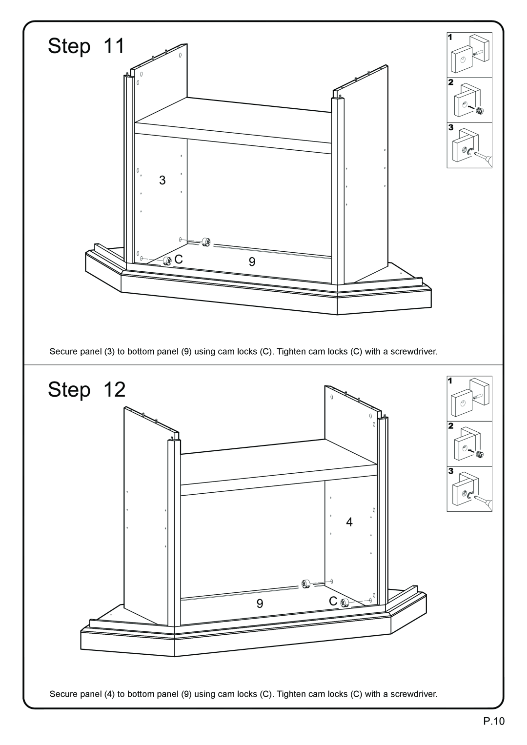 Walker W52CCRBL, W52CCRWH manual 