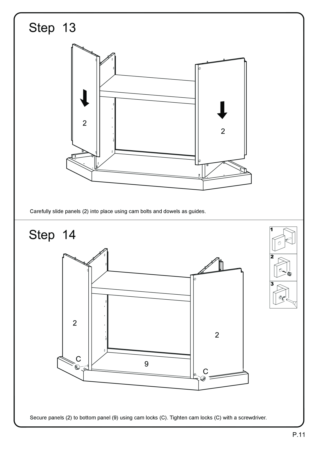 Walker W52CCRWH, W52CCRBL manual 