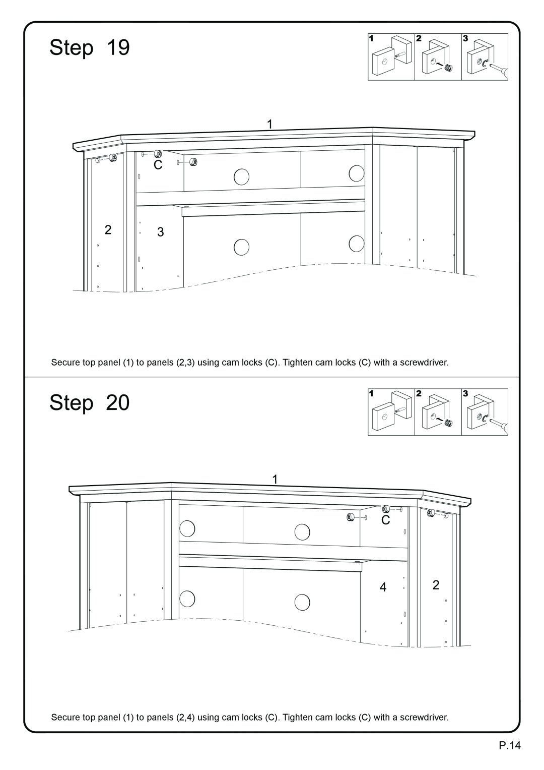 Walker W52CCRBL, W52CCRWH manual 