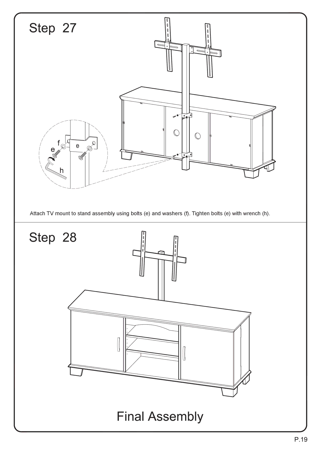 Walker W60C73MB-MT, W60C73BL-MT manual 