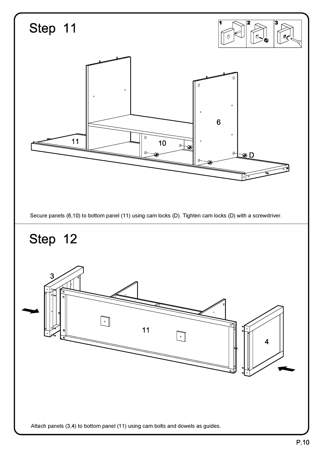 Walker W70C25SDES manual 