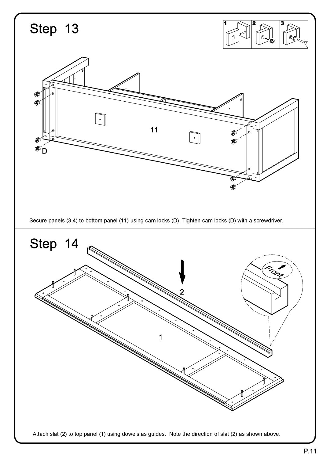 Walker W70C25SDES manual 