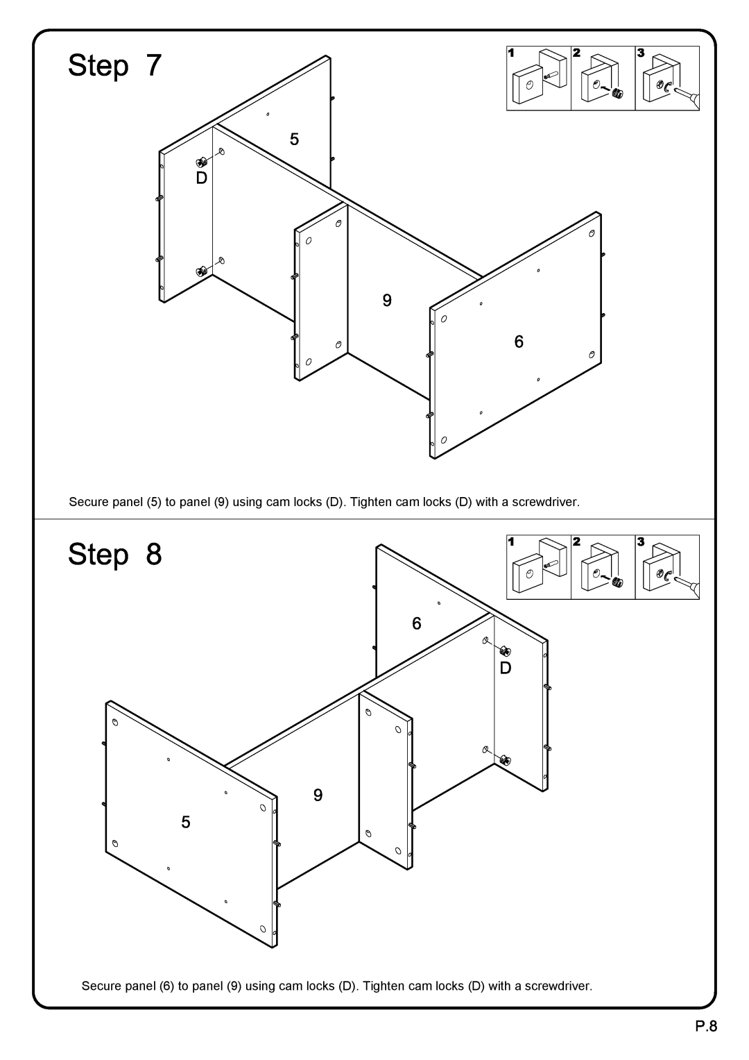 Walker W70C25SDES manual 