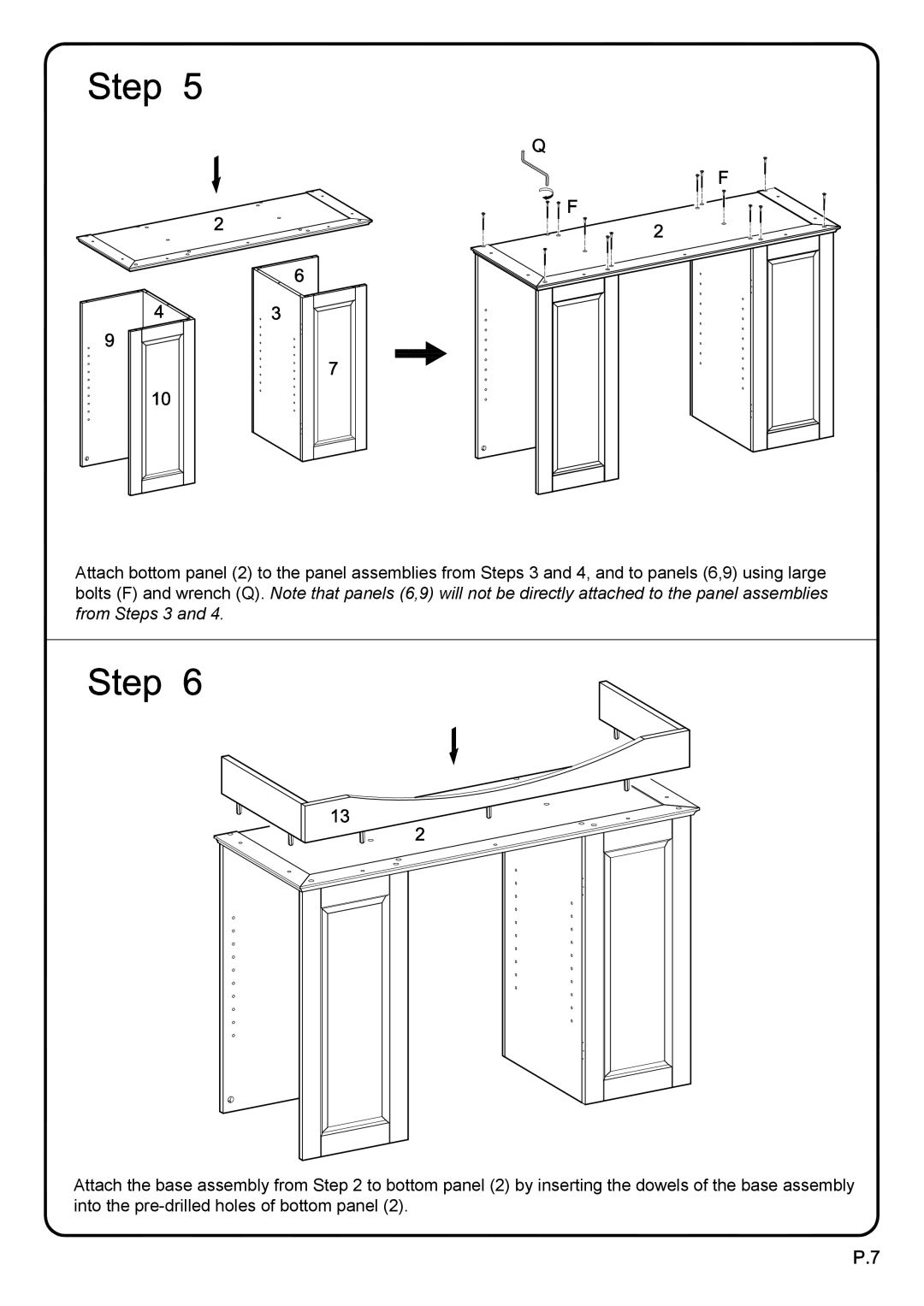 Walker WQ42BC1BL manual 