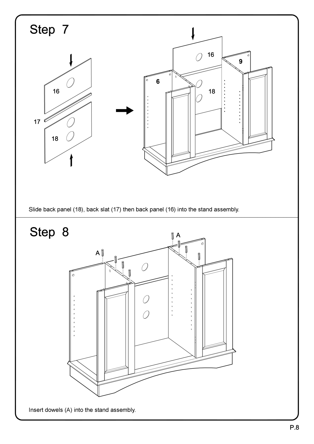 Walker WQ42BC1BL manual 