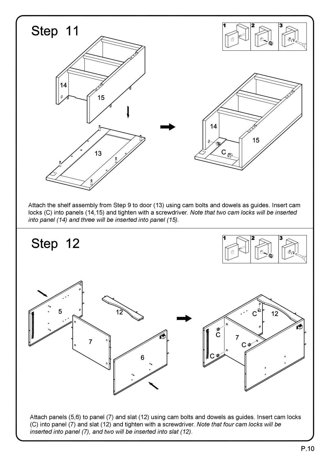 Walker WQ42BC3TB, WQ42BC3BL manual 