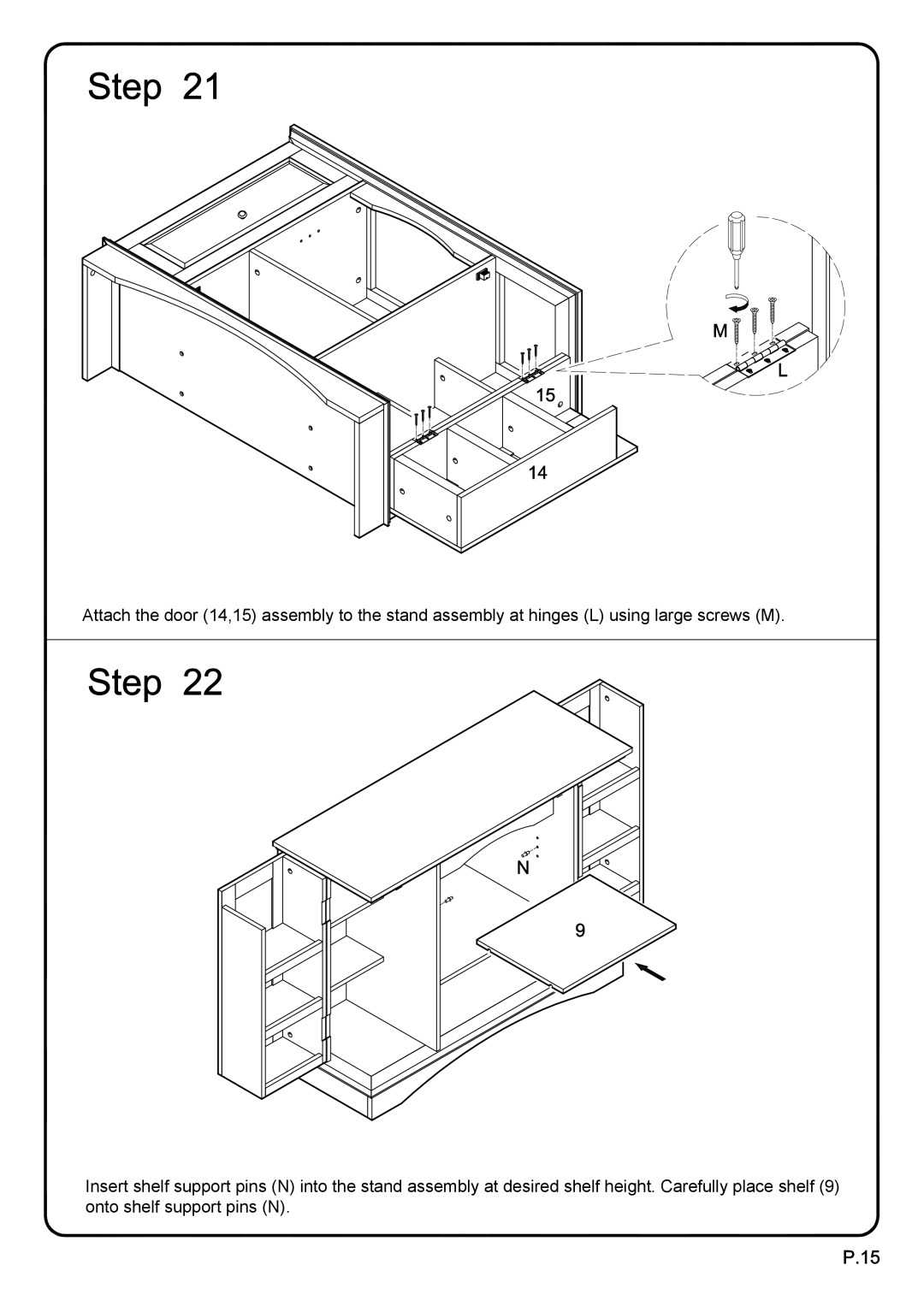 Walker WQ42BC3BL, WQ42BC3TB manual 