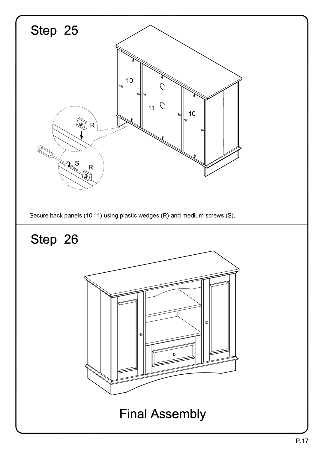 Walker WQ42BC3BL, WQ42BC3TB manual 