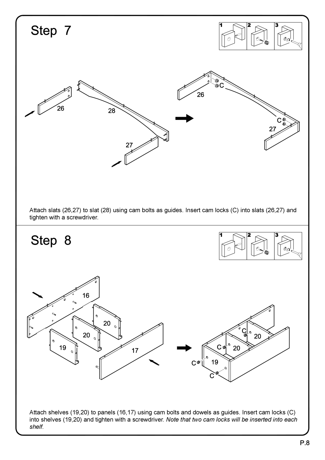 Walker WQ42BC3TB, WQ42BC3BL manual 