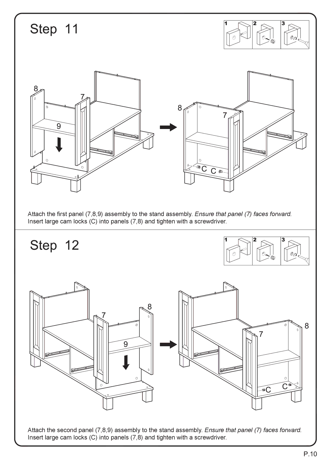 Walker WQ44CMPTB manual 