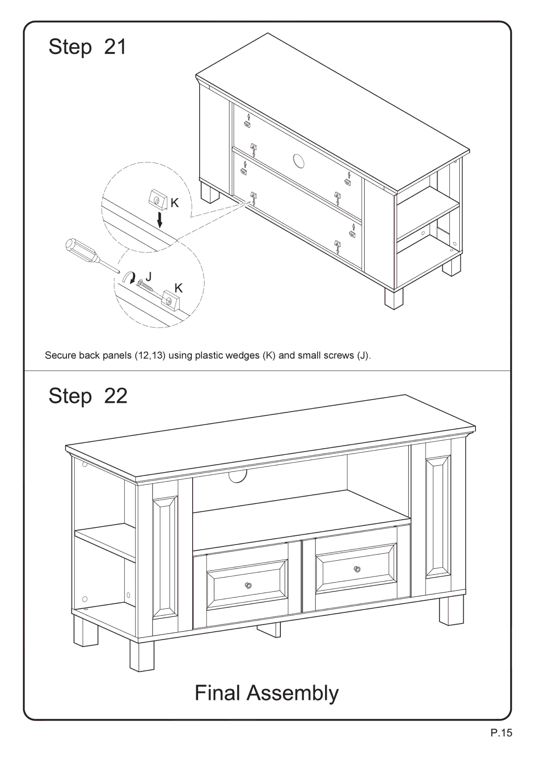 Walker WQ44CMPTB manual 