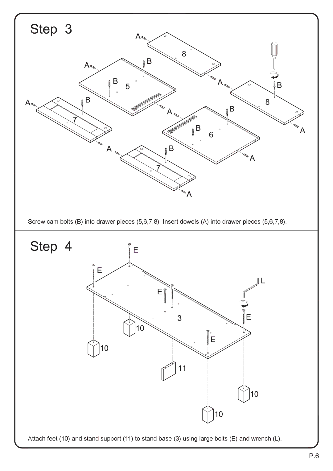 Walker WQ44CMPTB manual 