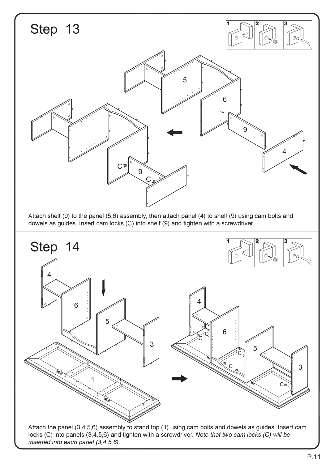 Walker WQ60C73TB manual 