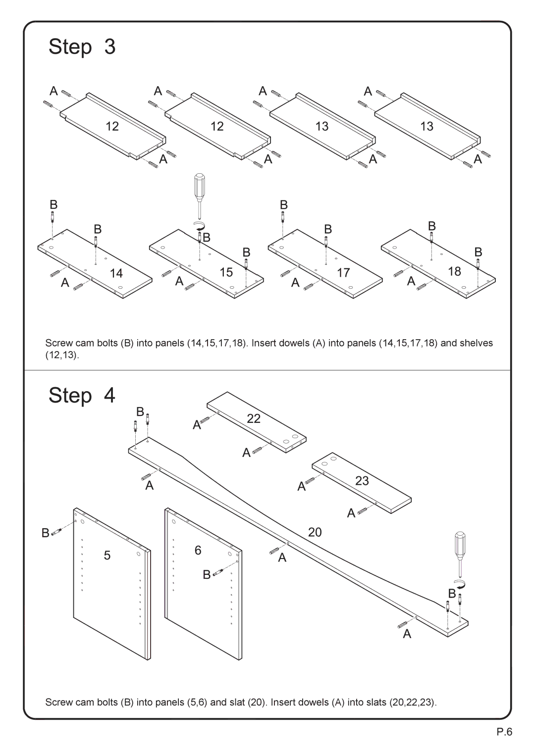 Walker WQ60C73TB manual 