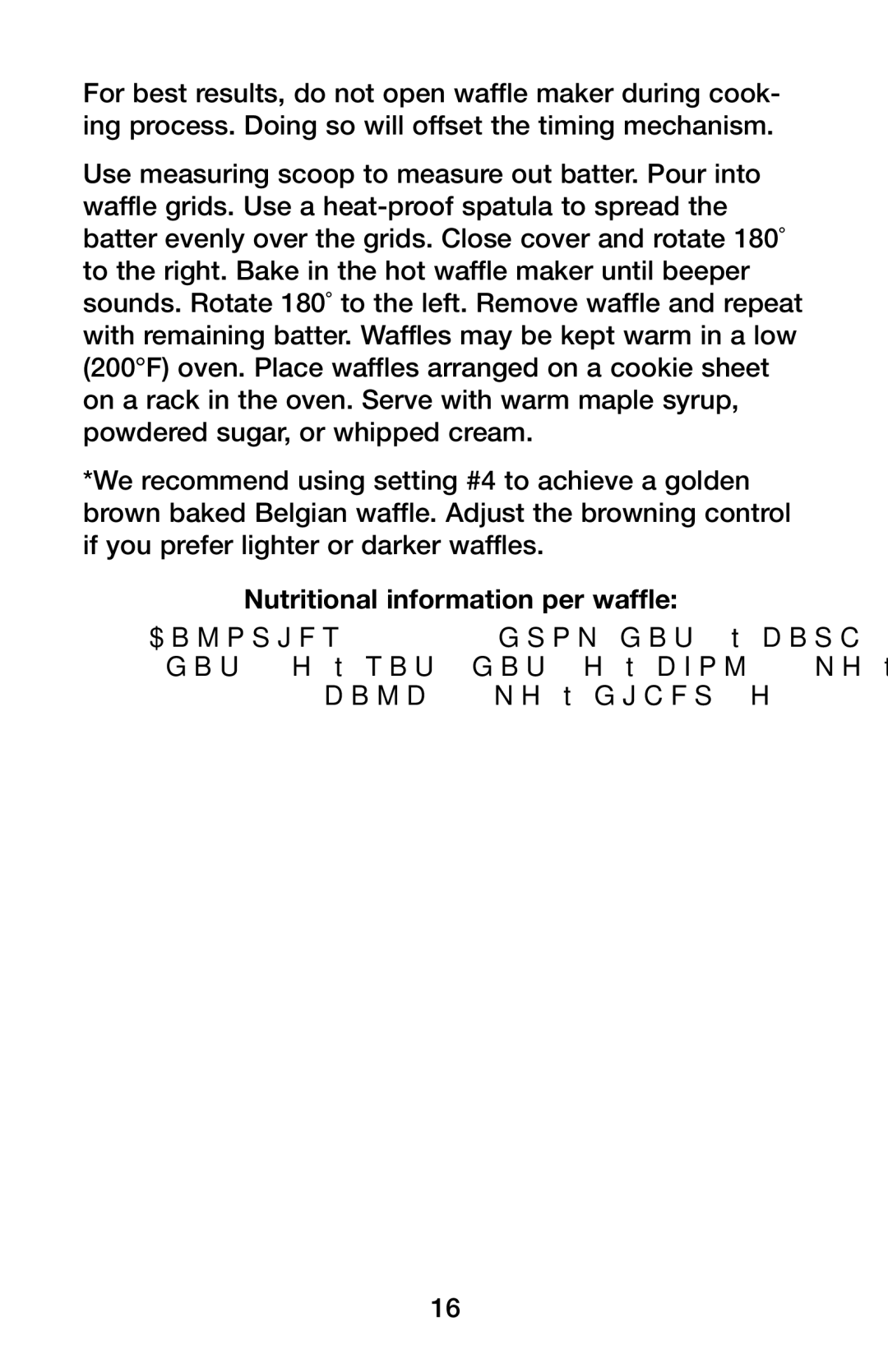 Waring WMK600 manual 