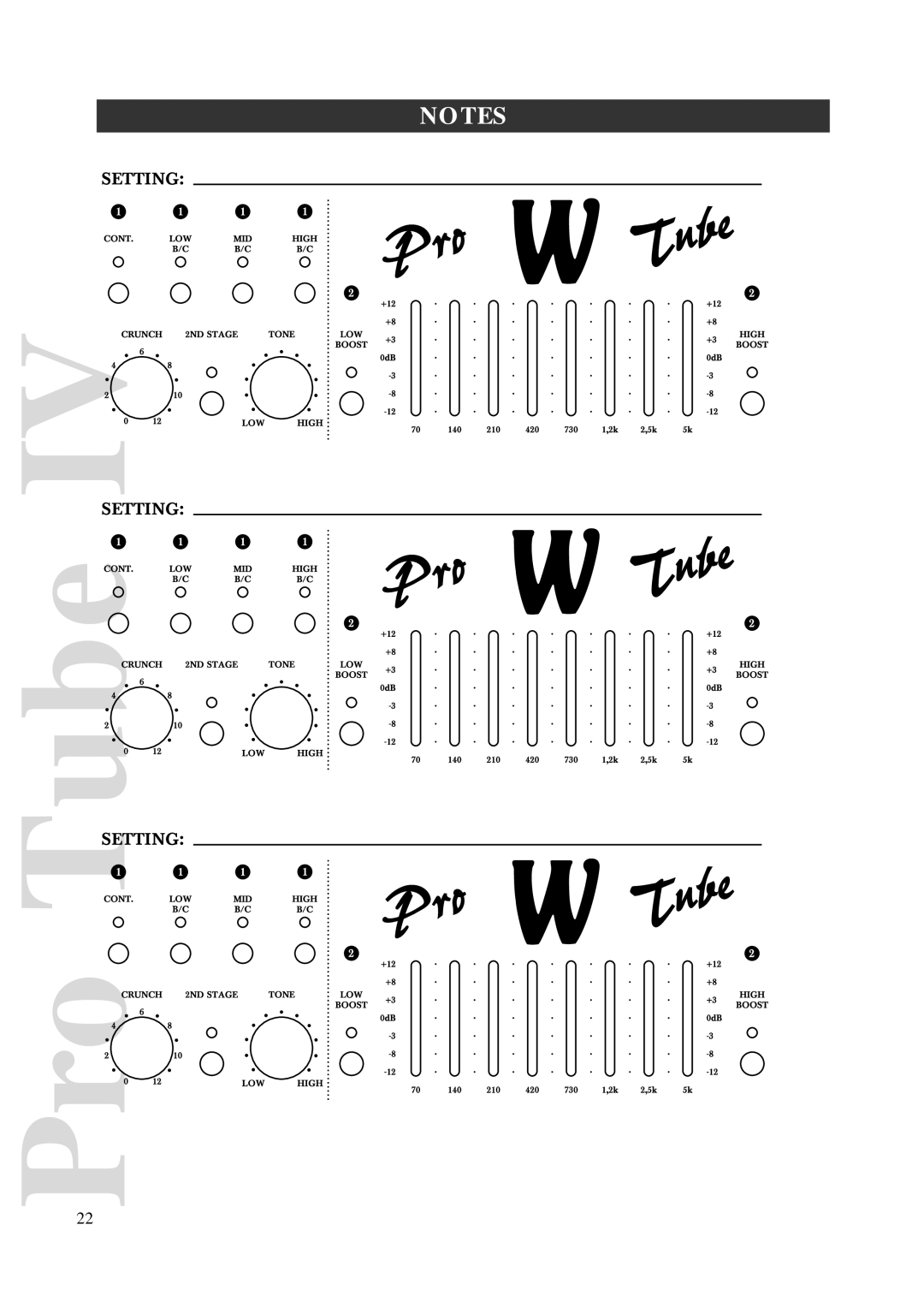 Warwick AMPs owner manual Pro Tube 