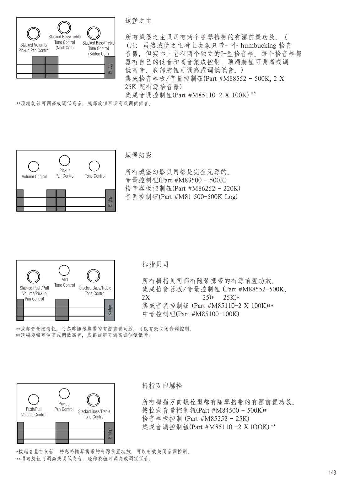 Warwick Bass owner manual 143 