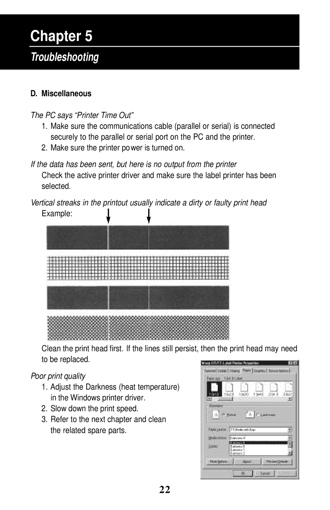 Wasp Bar Code W-300 manual Miscellaneous 