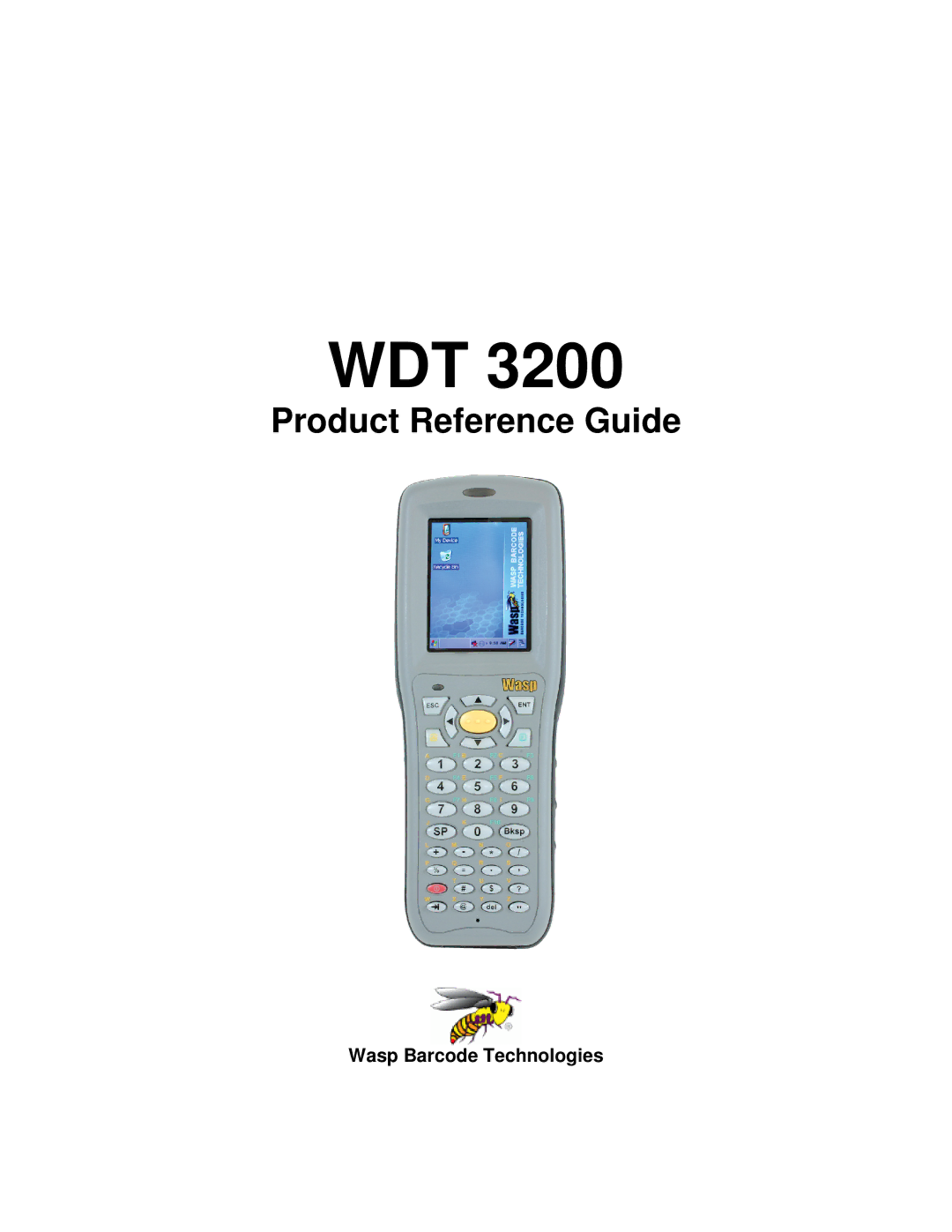 Wasp Bar Code WDT3200 manual Wdt, Wasp Barcode Technologies 