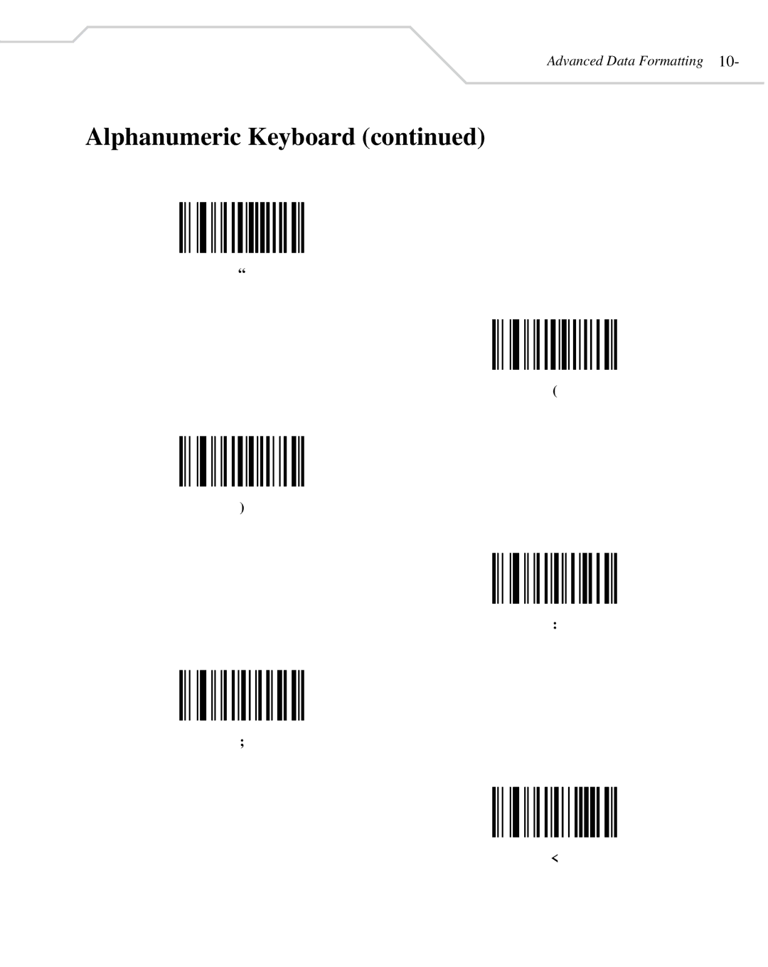 Wasp Bar Code WLS 8400 FZ, WLS 8400 ER manual Alphanumeric Keyboard 