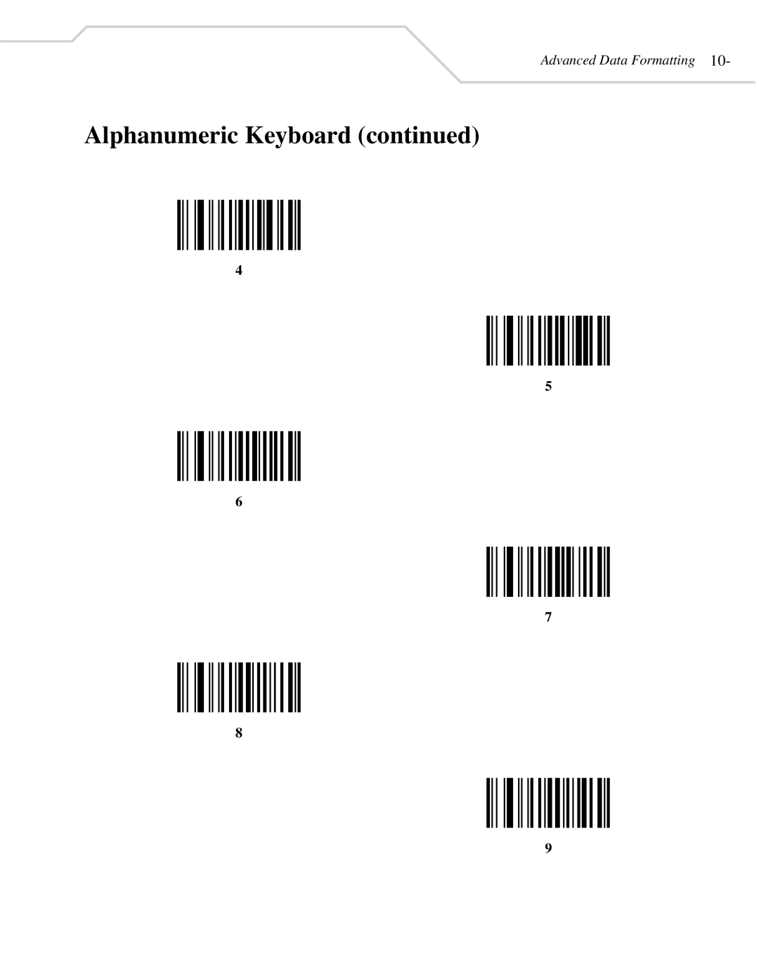 Wasp Bar Code WLS 8400 FZ, WLS 8400 ER manual Alphanumeric Keyboard 