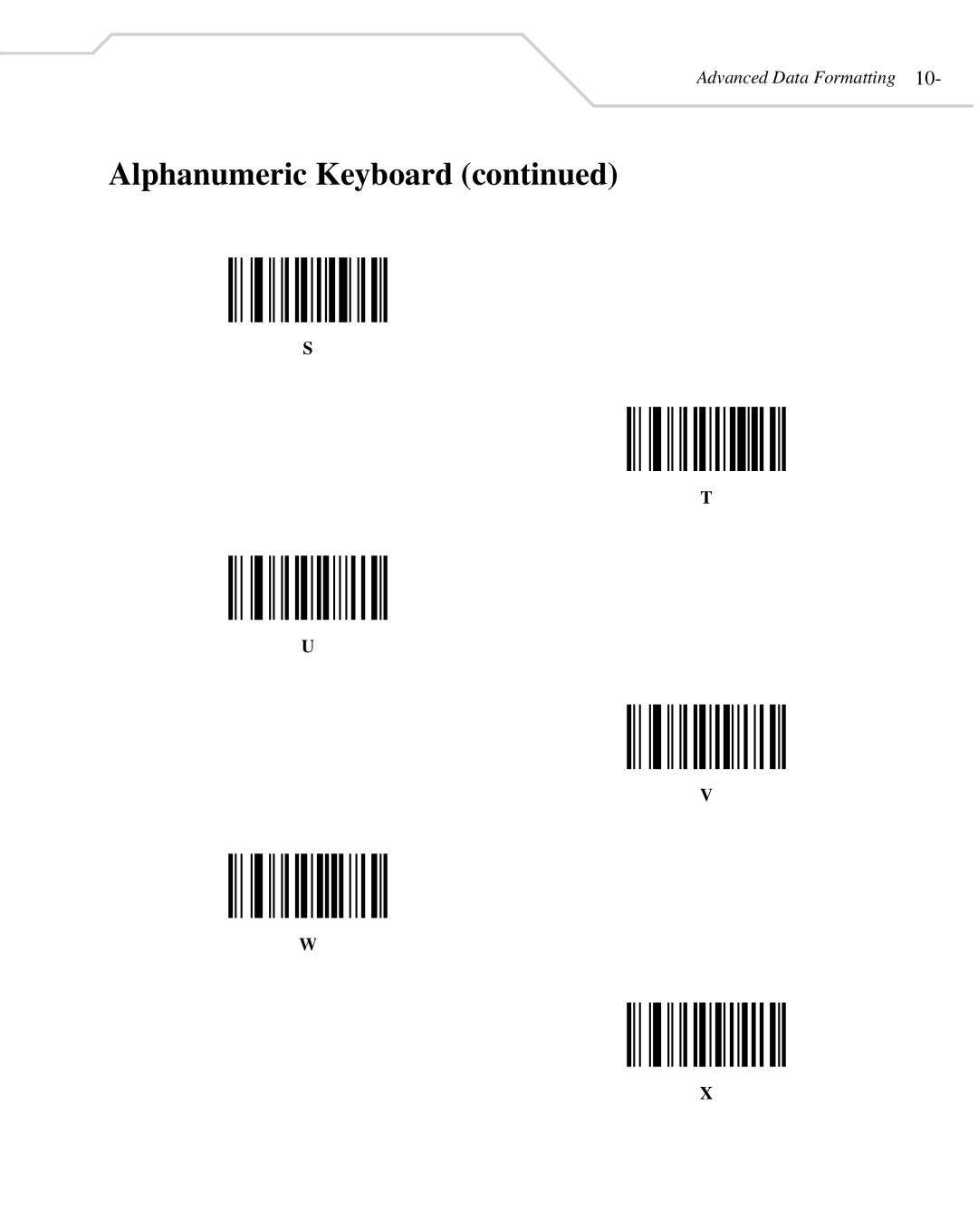 Wasp Bar Code WLS 8400 FZ, WLS 8400 ER manual Alphanumeric Keyboard 