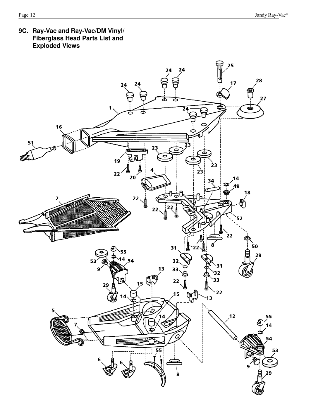 Waterpik Technologies H0555100 owner manual Jandy Ray-Vac 