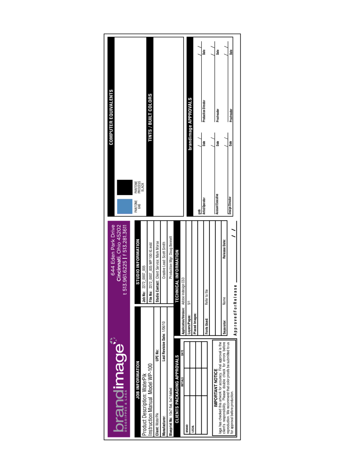 Waterpik Technologies WP-100 manual Computer Equivalents 