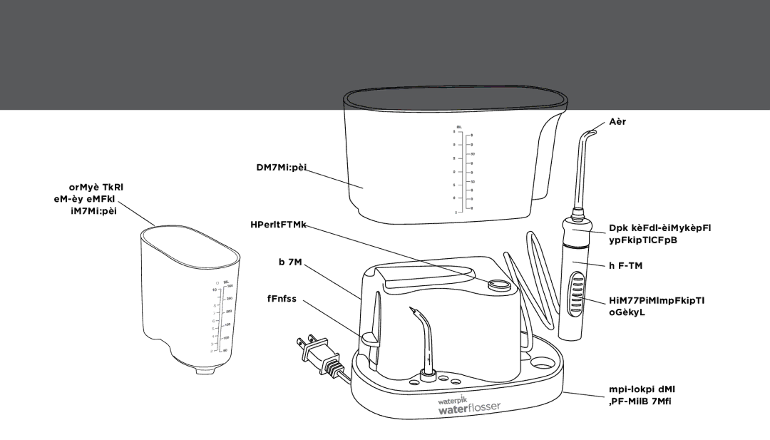 Waterpik Technologies WP-72 manual Product Description 