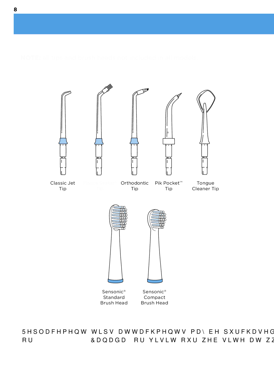 Waterpik Technologies wp-900 manual 