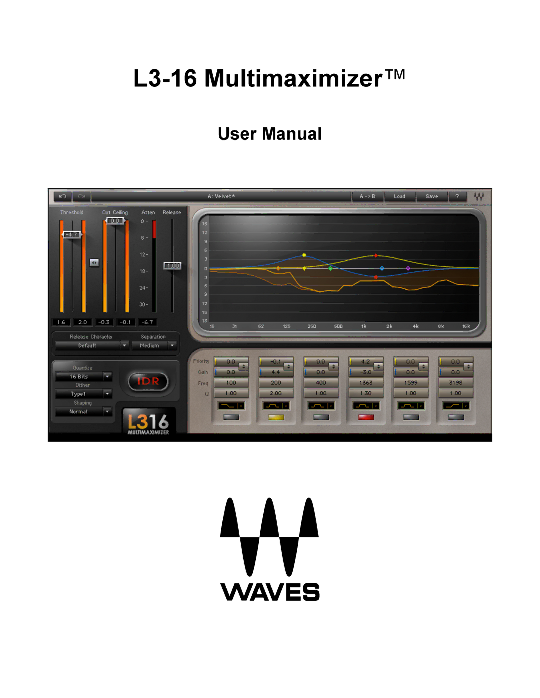 Waves user manual L3-16 Multimaximizer 