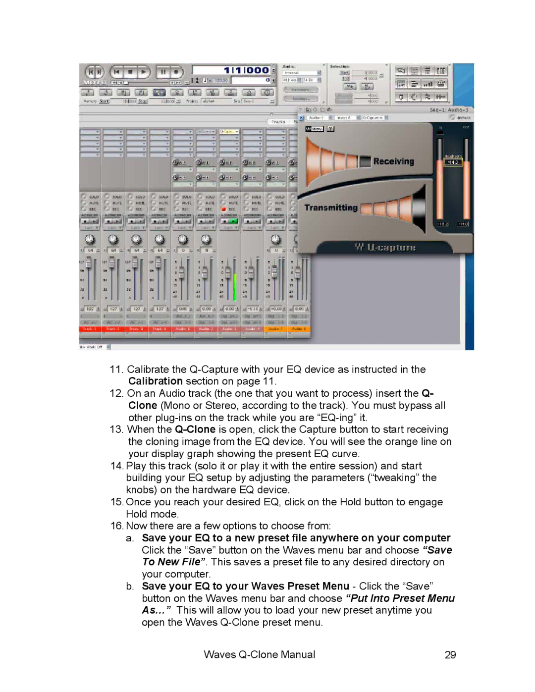 Waves manual Waves Q-Clone Manual 