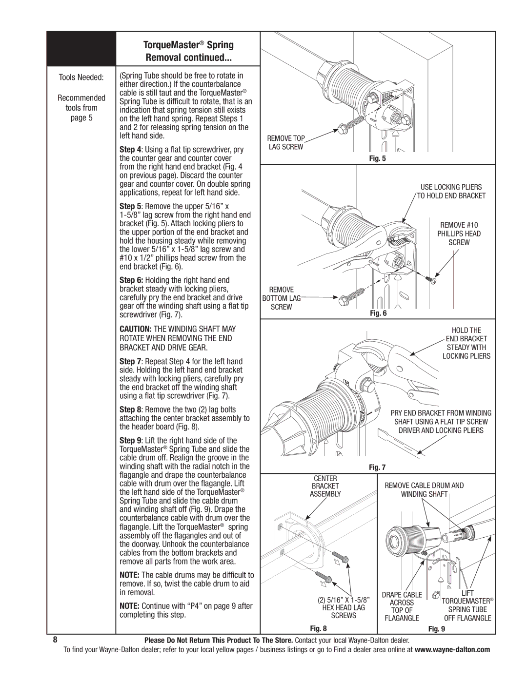 Wayne-Dalton 341785 installation instructions Bracket and Drive Gear 