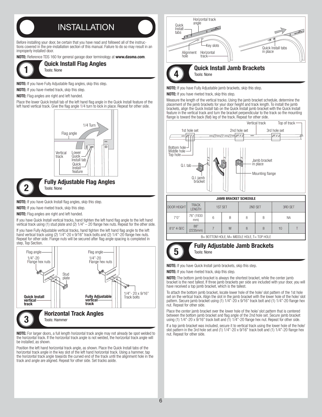 Wayne-Dalton 346918 installation instructions 