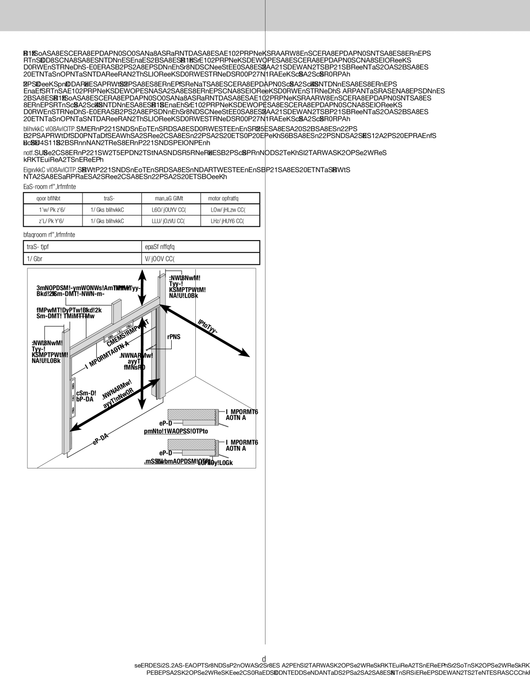 Wayne-Dalton 346919 installation instructions Backroom, Headroom Requirements, LHR 229 mm 