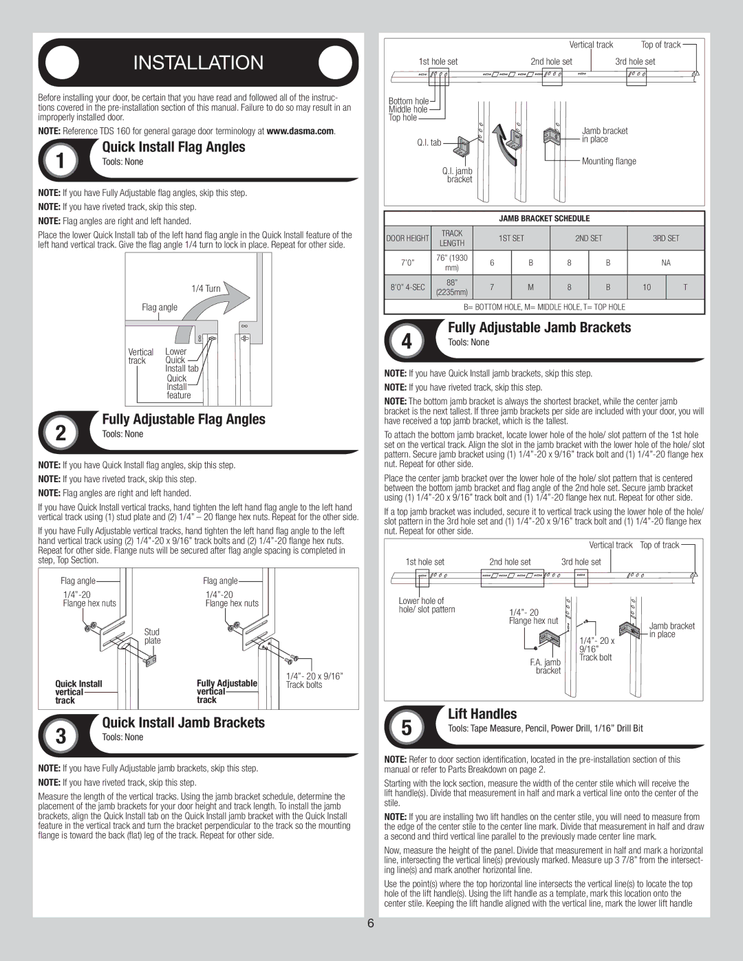 Wayne-Dalton 346919 installation instructions 