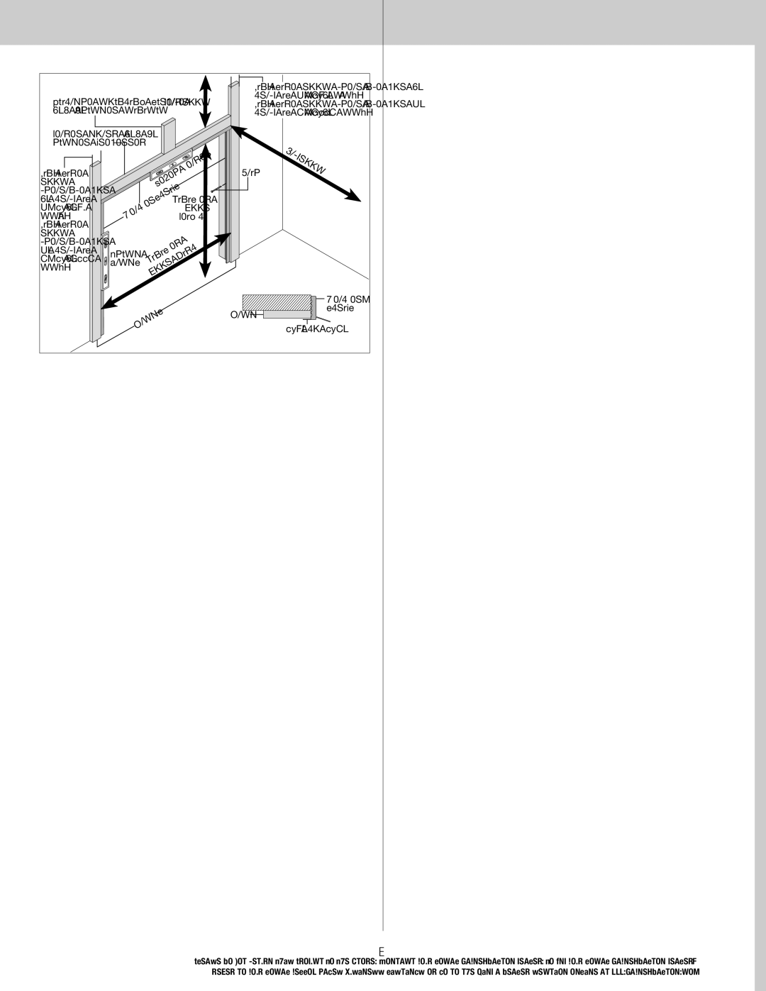 Wayne-Dalton 347610 Headroom, Header board 2x Lumber preferred Min. side, Room, Clearance for Track is, Door, Height, Nail 