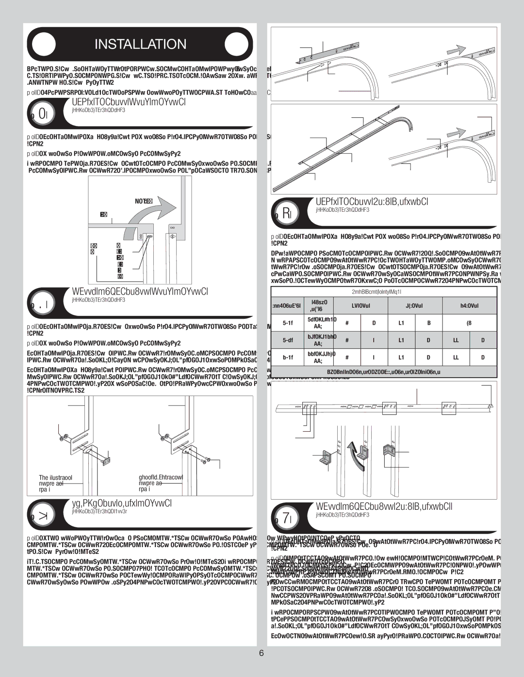 Wayne-Dalton 6600 installation instructions 