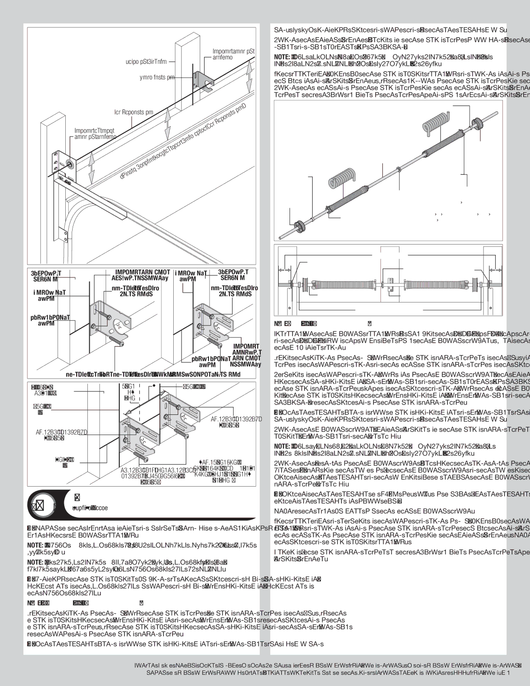 Wayne-Dalton 7100 Series Torsion Spring Assembly, Tools Step Ladder, If you don’t have a Coupler Assembly 