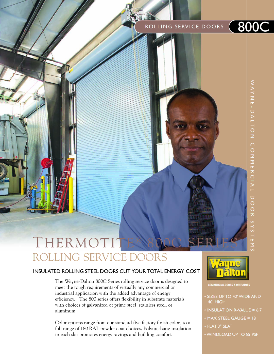 Wayne-Dalton manual Thermotite 800C Series 