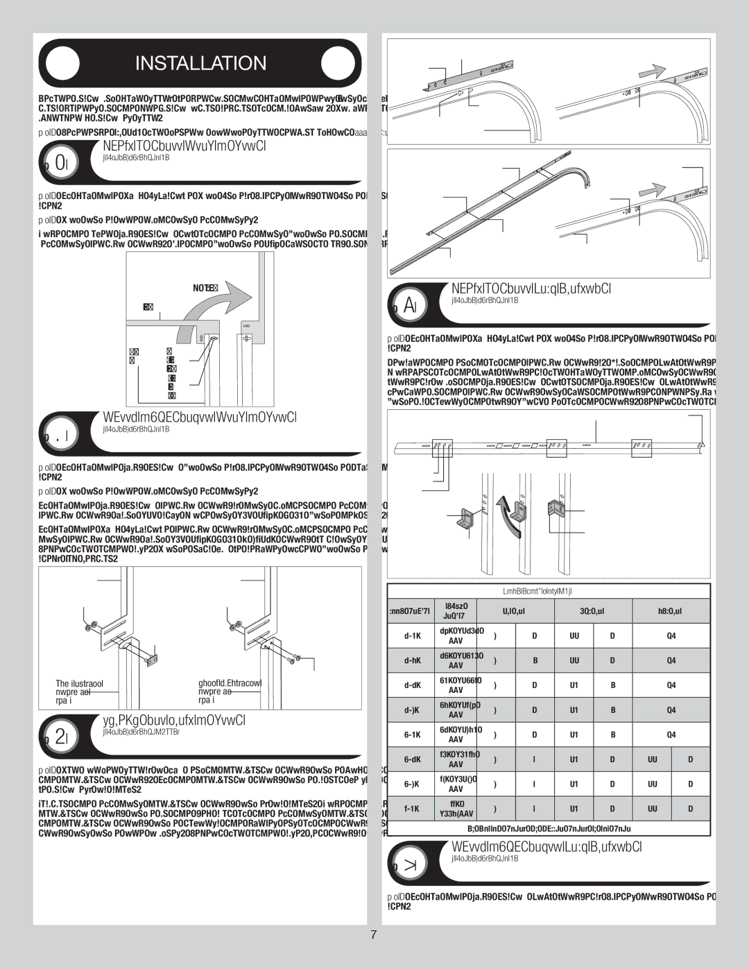 Wayne-Dalton 8300/8500 installation instructions 