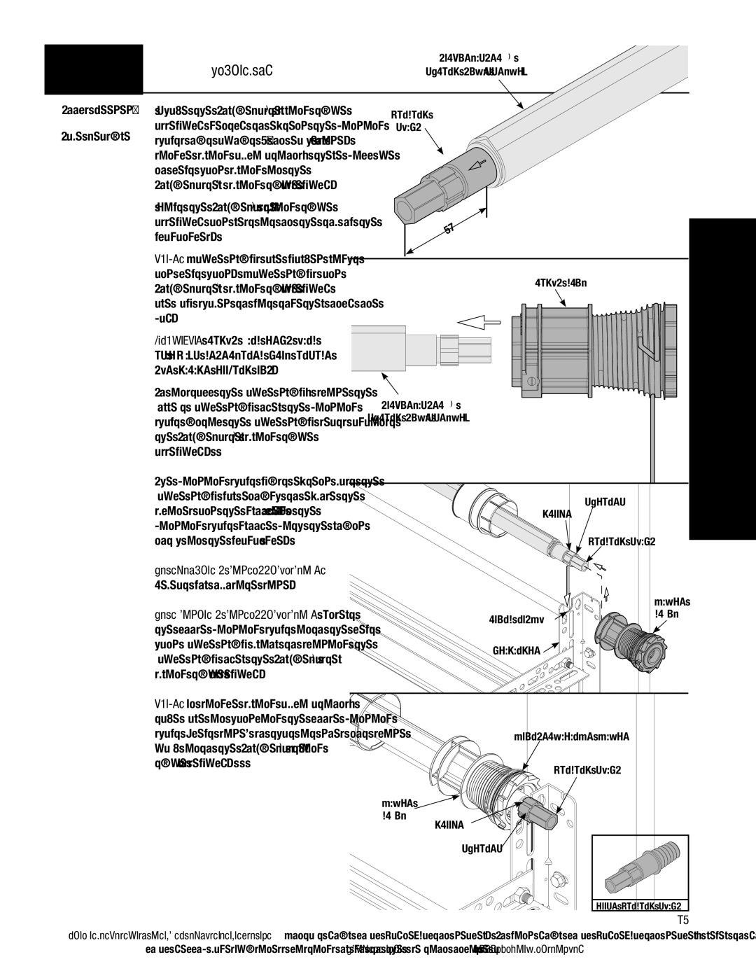 Wayne-Dalton AND 9600, 9400 installation instructions Cable Drums 