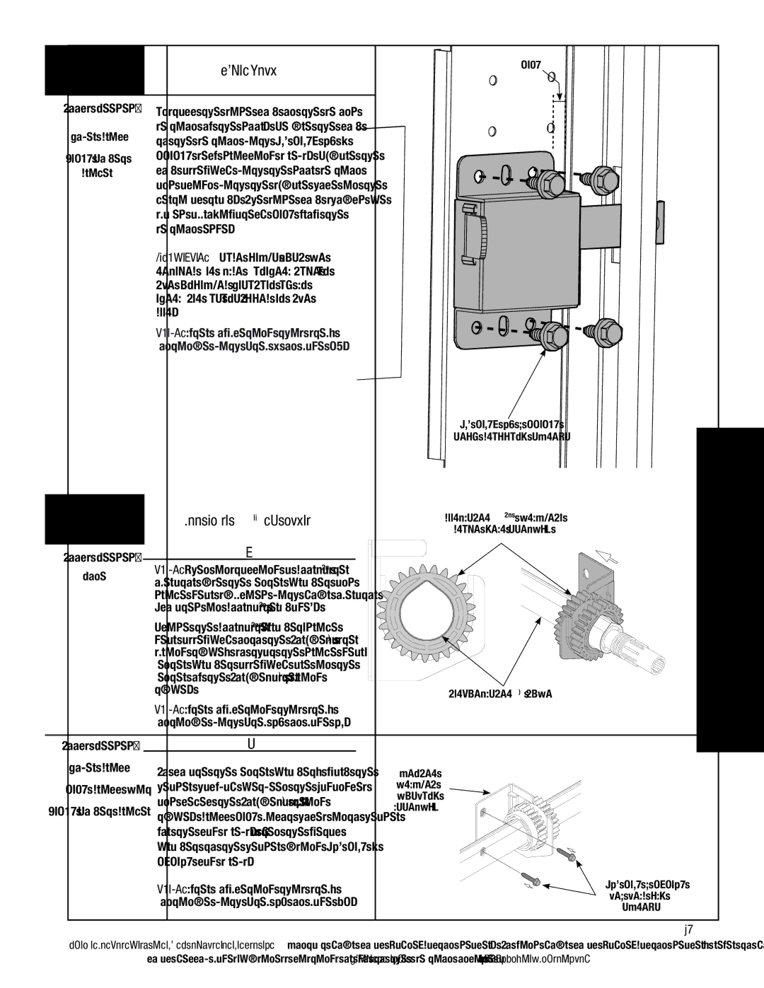 Wayne-Dalton AND 9600, 9400 installation instructions Side Lock, DoorMaster TM Bracket 